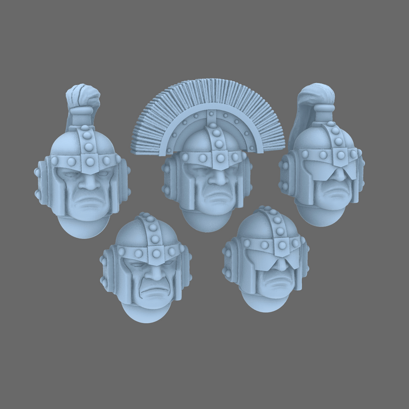 Space Knights V1 Thunder Helmet X 10 - Only-Games