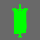 Patriotic Knights Old Glory Back Banner - Only-Games