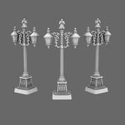 Grim Dark Americana Street Lamps - Only-Games
