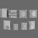 BWTF Scenics Closed Gothic Books - Only-Games