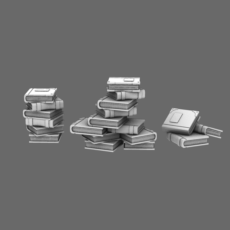 BWTF Scenics Stacked Books - Only-Games