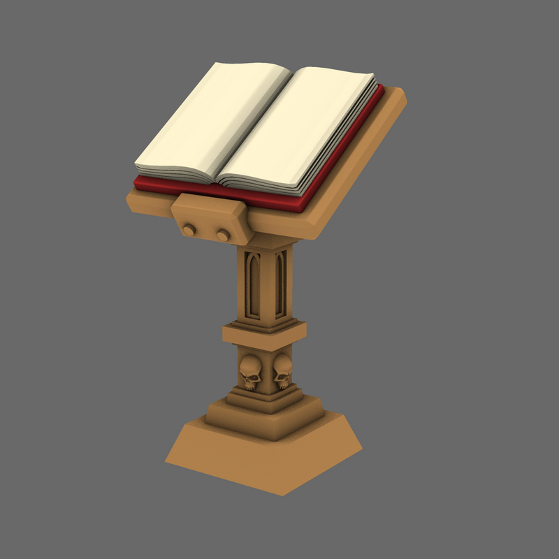 BWTF Scenics Library Lecturn - Only-Games