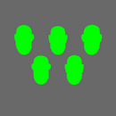 Arthurian Knights V10 Faithful Exposed Heads - Only-Games