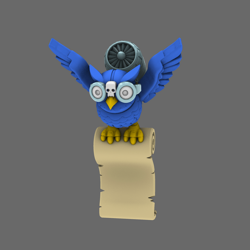 Sacred Scrolls Servo Owl - Only-Games