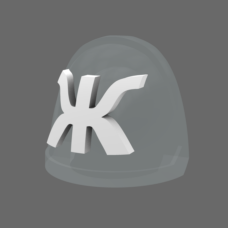 Order of Zhe-nos Hellions Knight Shoulder Symbols X 60 - Only-Games