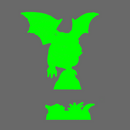 Space Orks - Inferno Flametail Attack Beast - Only-Games