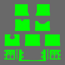 BWTF Scenics Battle Damaged Concrete Barriers - Only-Games