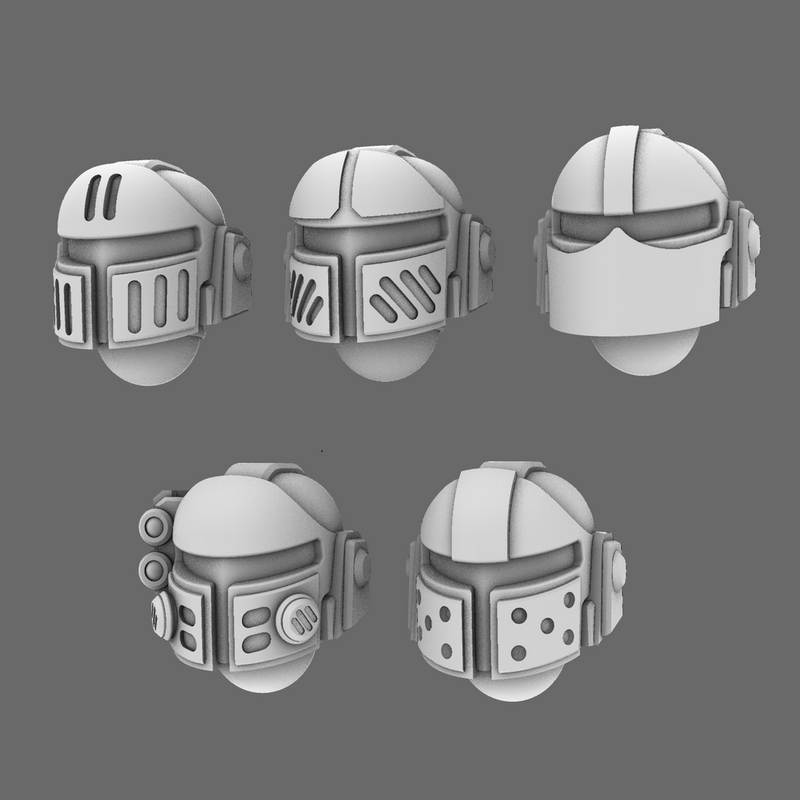 Space Knights V10 Helmet Type 251002 X 10 - Only-Games