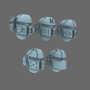 Space Knights V10 Helmet Type 251002 X 10 - Only-Games