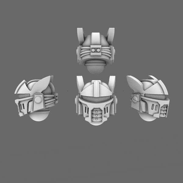 Space Knights V10 Helmet Type 251003 X 10