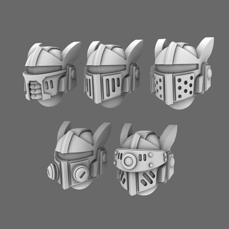 Space Knights V10 Helmet Type 251003 X 10 - Only-Games