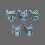 Space Knights V10 Helmet Type 251003 X 10 - Only-Games