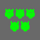 Space Knights V10 Helmet Type 251003 X 10