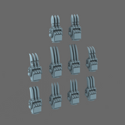 Cyber Samurai Tekko Melee Hand Weapons - Only-Games
