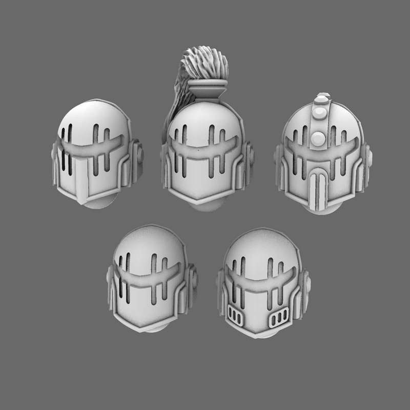 Space Knights V10 Helmet Type 251101 X 10 - Only-Games