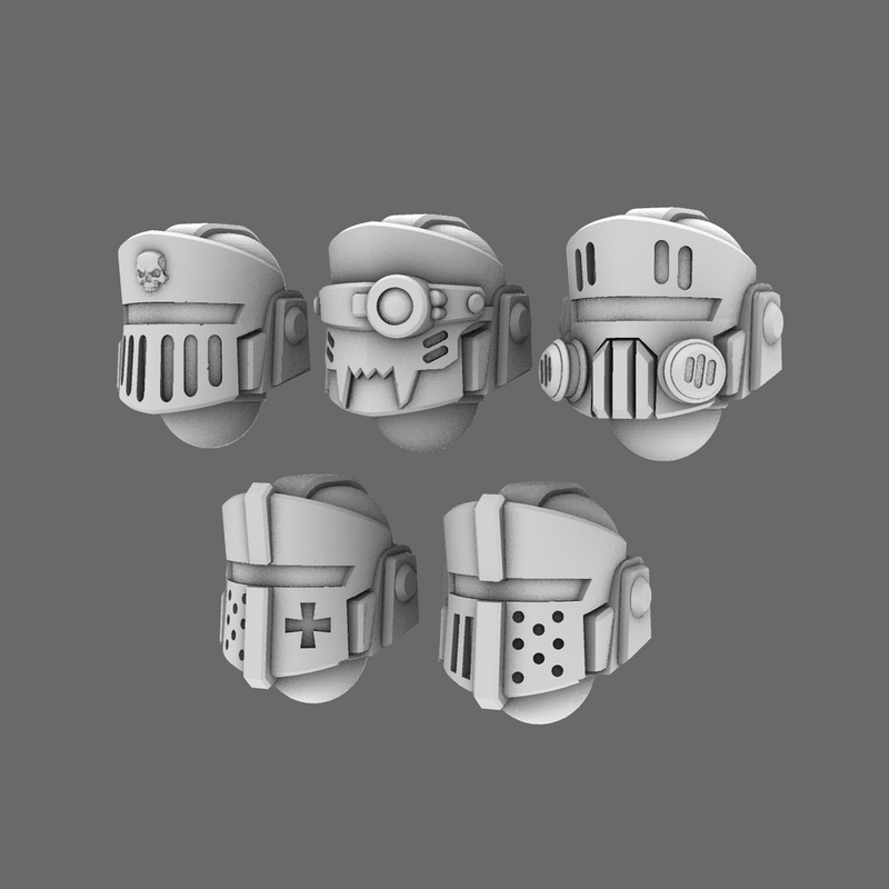 Space Knights V10 Helmet Type 251102 X 10 - Only-Games