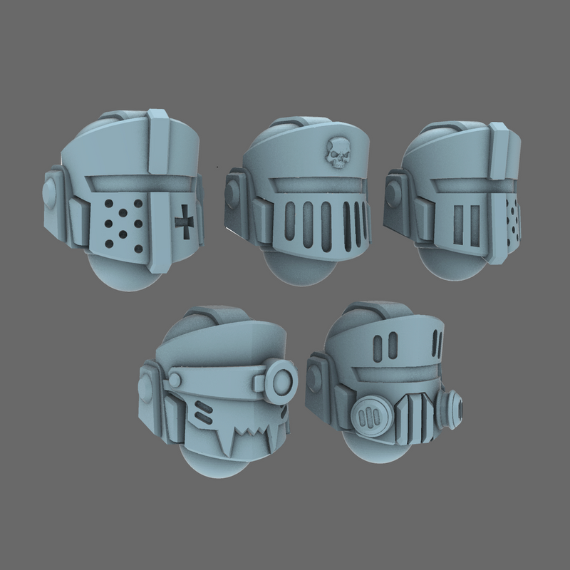 Space Knights V10 Helmet Type 251102 X 10 - Only-Games