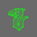 Void Serpents V10B Shoulder Symbols LEFT