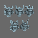 Cyber Samurai V2 Metal Storm Samurai Helmet X 10