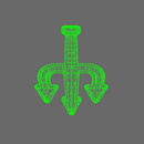 Star Tridents V10B Shoulder Symbols X 60