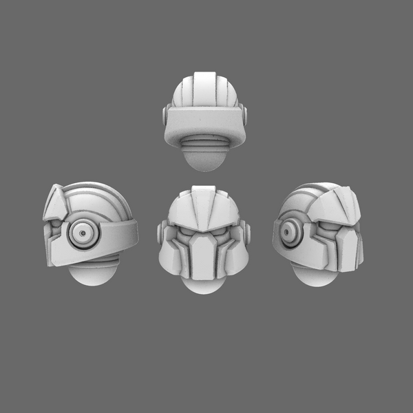 Space Knights V10 Helmet Type 251104 X 10