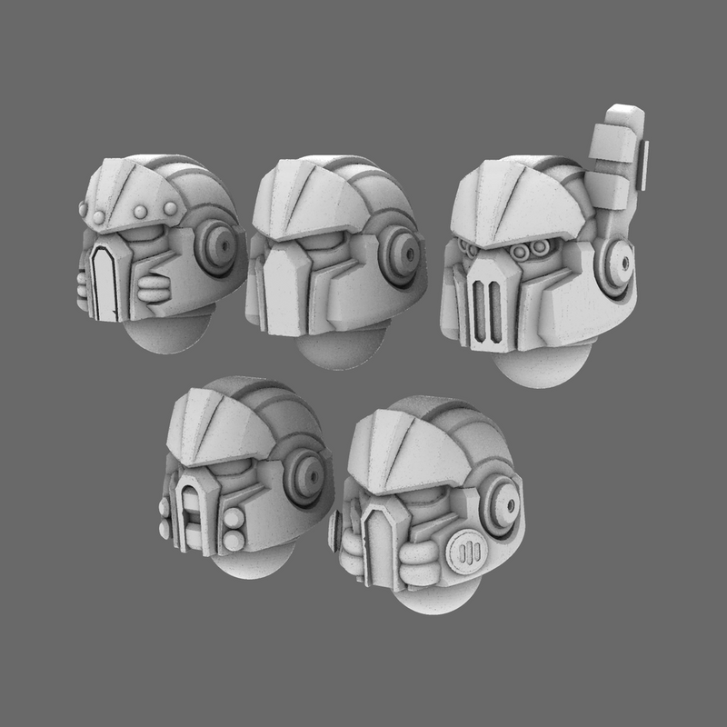 Space Knights V10 Helmet Type 251104 X 10 - Only-Games