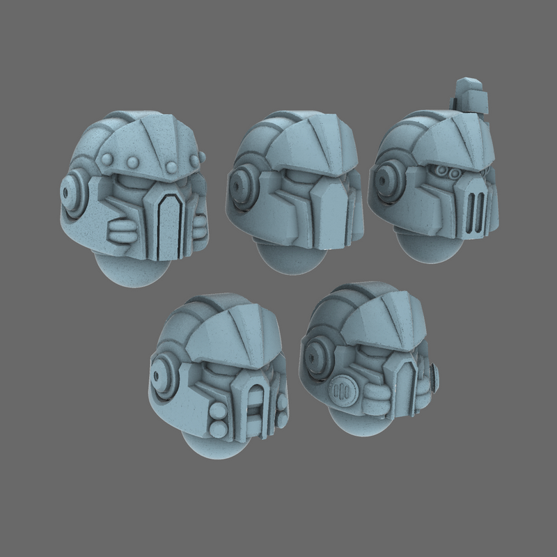 Space Knights V10 Helmet Type 251104 X 10 - Only-Games