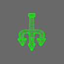 Star Tridents DV04 Shoulder Symbols X 60