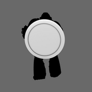 Space Knights Domed Shield Type A NOHAND X 5 - Only-Games