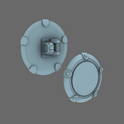 Space Knights Domed Shield Type B NOHAND X 5 - Only-Games
