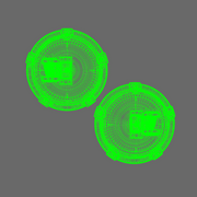 Space Knights Domed Shield Type B RIGHT X 5 - Only-Games