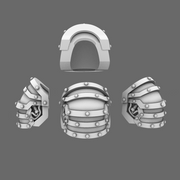 Space Knight V1 Exterminator Shoulder Pads Type A X 10 - Only-Games