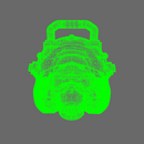 Space Knight V1 Exterminator Shoulder Pads Type B X 10