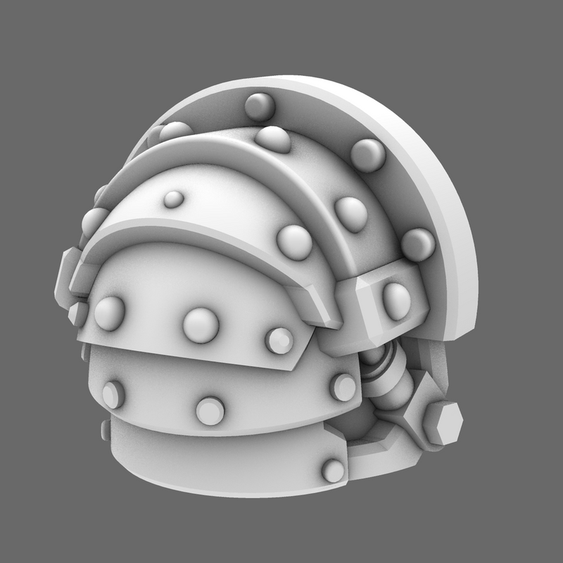 Space Knight V1 Exterminator Shoulder Pads Type C X 10 - Only-Games
