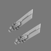 Space Knights Fantasy Cloud Sword RIGHT X 10 - Only-Games