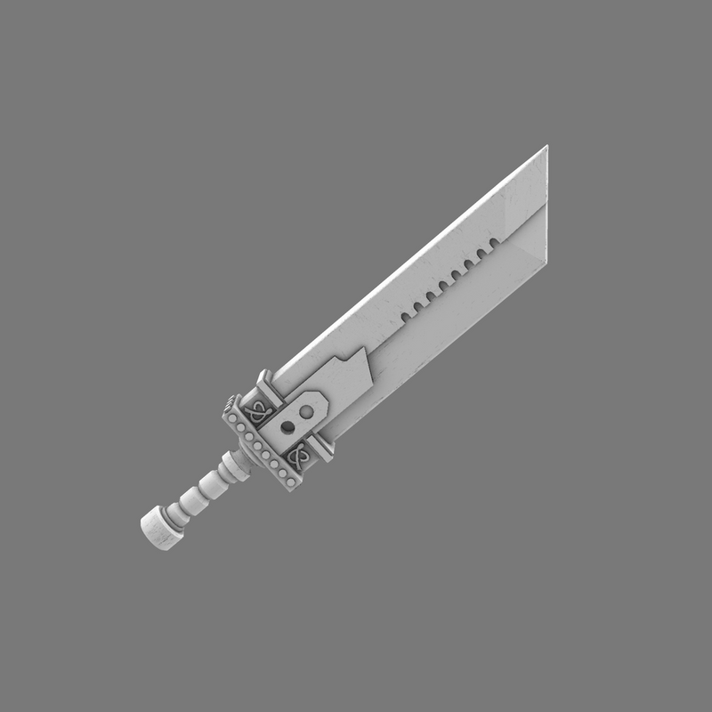 Space Knights Fantasy Cloud Sword NOHAND X 10 - Only-Games