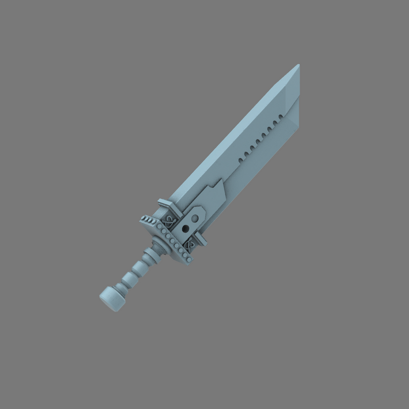 Space Knights Fantasy Cloud Sword NOHAND X 10