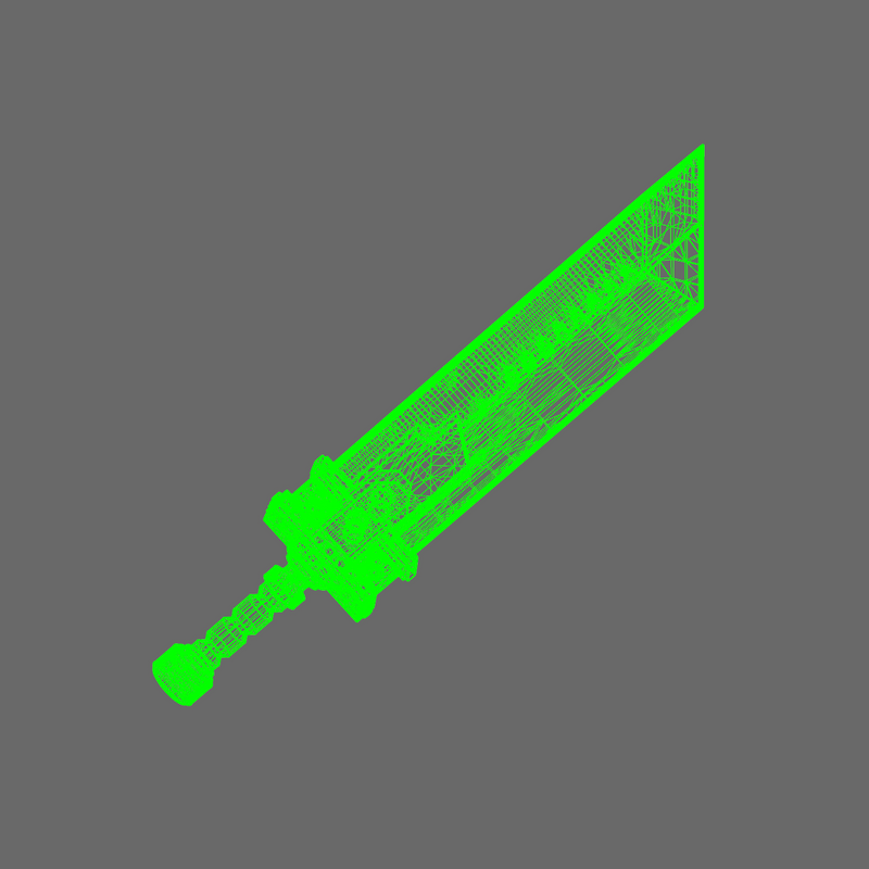 Space Knights Fantasy Cloud Sword NOHAND X 10