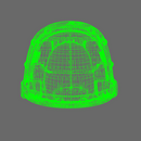 Space Knights V2 Metal Storm Shoulderpads Type A X 10