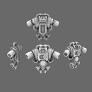 Space Knights V2 Metal Storm Backpack X 10