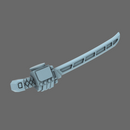 Cyber Samurai Techno Katana Type A RIGHT X 10