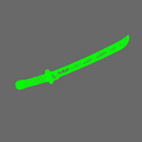 Cyber Samurai Techno Katana Type A NOHAND X 10