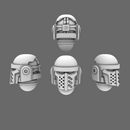 Space Knights V3 Warrior Helmets X 10