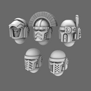 Space Knights V3 Warrior Helmets X 10