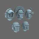 Space Knights V3 Warrior Helmets X 10