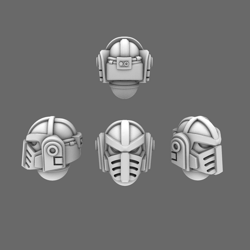 Space Knights V4 Savage Helmet - Only-Games