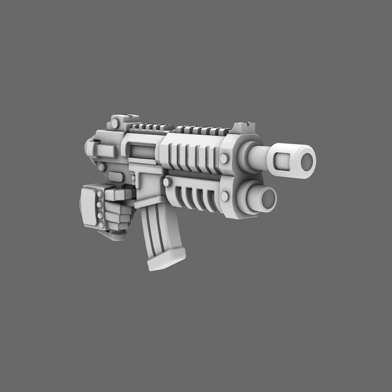 Space Knights AR Style Combat Rifle RIGHT X 10 - Only-Games