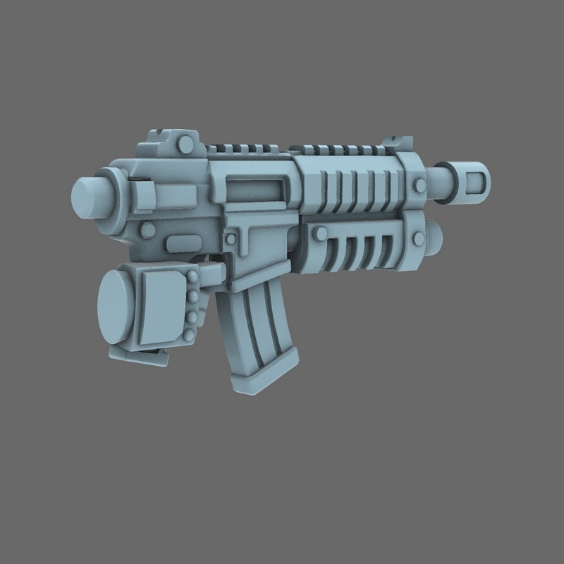 Space Knights AR Style Combat Rifle RIGHT X 10 - Only-Games