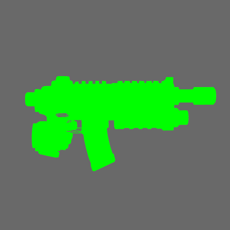 Space Knights AR Style Combat Rifle RIGHT X 10 - Only-Games