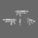 Space Knights AR Style Combat Rifle NOHAND X 10